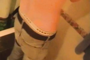 Horny freak and bitchy blondie show their fuck holes on webcam