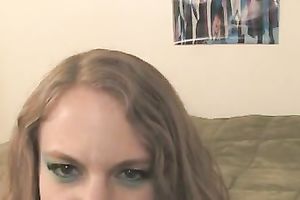 All natural perverted webcam girlie posed in her usual looking white underware