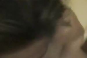 Beautiful curvy girlfriend gives me some head at morning