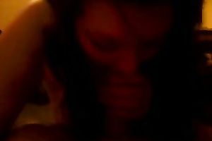 Cute college girlfriend is fed with a wang in my dorm room