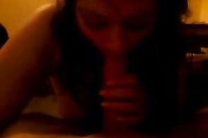 Cute college girlfriend is fed with a wang in my dorm room