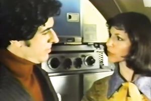 Awesome sex with perverted and super hot honey on the plane
