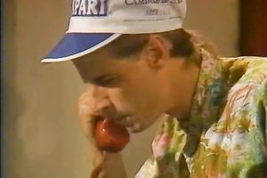 Adorable bushy redhead doxy receives her fur pie destructed