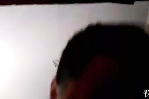 Chubby BBC slut with saggy pointer sisters is riding my knob magnificently POV style