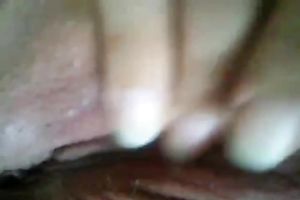 Closeup pink dry vagina homemade video with my girlfriend