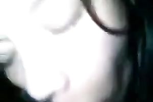 Bitch with raven hair was blowing my buddy's biggest dark cock