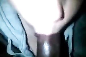 Bitch with raven hair was blowing my buddy's biggest dark cock