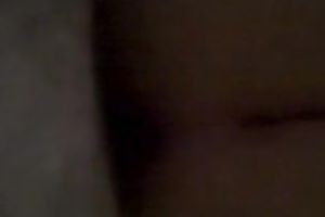 This disgusting obese whore loves my large shlong in her muff