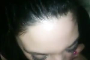 Attractive Marocaine Married slut sucking my weenie deepthroat in non-professional movie