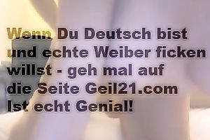 Charming brunette white wife with appetizing milk cans riding my pecker on top