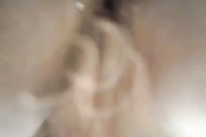 Ebony babe of ally of mine making herself squirt