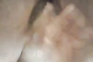 Ebony babe of ally of mine making herself squirt