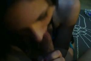 Beautiful dark brown girlfriend so seductive and serious