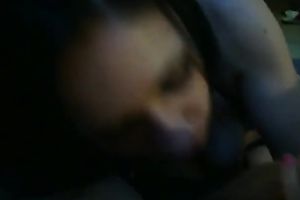 Beautiful dark brown girlfriend so seductive and serious