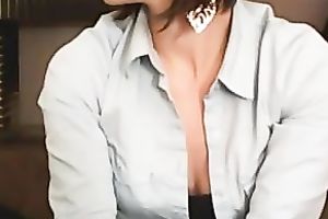 Amateur and skinny French white Married slut shows her bra buddies on livecam
