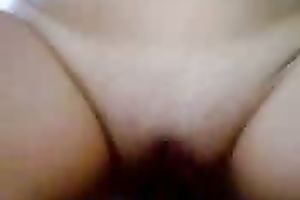 Chubby wife got spunk fountain on her stomach after missionary style