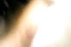 Cute dark brown legal age teenager pleases me with some indeed good blow job