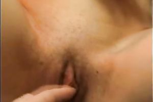 Horny and perverted slut with worthy arse receives shoved by fruit