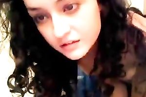 Seductive youthful chick showing her svelte glamorous body