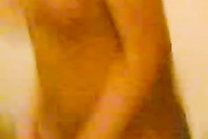 Pretty non-professional black skinned Indian gal accedes to dance on my livecam