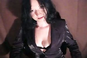 My hawt brunette hair black cock sluts makes me sex cream on her love muffins on POV clip