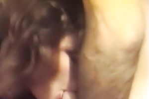 Dirty blond cheating wife lets 2 chaps fuck her hard in 3some