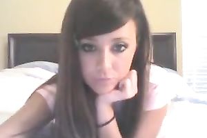 This cute legal age teenager babe looks like a porn star already