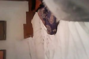 My dark appetizing girlfriend playing with her love tunnel