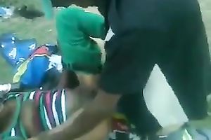 Black wife could not escape from a perverted guy and got raped