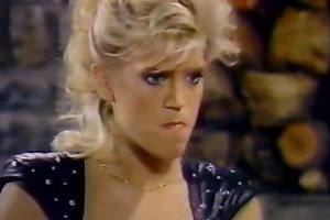 Elegant and marvelous golden-haired sweetheart screwed in a nasty classic porn scene