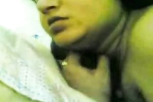 My fantastic Indian dirty slut wife lies on the daybed and I own her from behind