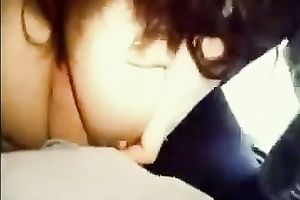 I pickuped this incredible bosomy hottie and got a precious cook jerking