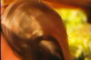 Sweet and vehement classic French slutwife screwed and jizzed