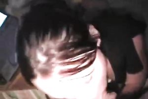 Sperm hungry harlot gives me one hell of a oral-stimulation