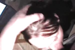 Sperm hungry harlot gives me one hell of a oral-stimulation