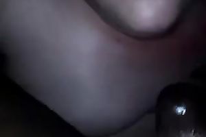 Dirty unattractive and perverted dark brown works on my buddy's stiff large dark schlong