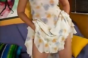 Kinky older woman bonks her taut wet crack with her pink fake penis