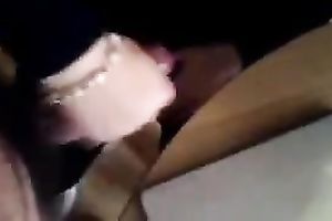 Chubby office floozy blows my shaggy pecker during lunch break