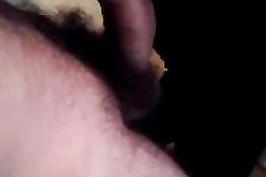 Chubby office floozy blows my shaggy pecker during lunch break