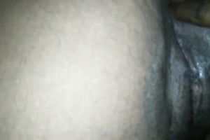 Pounding my girlfriend's soaked vagina in a missionary position