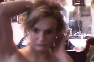 Blond haired black cock sluts with hot taut titties posed for me only on webcam