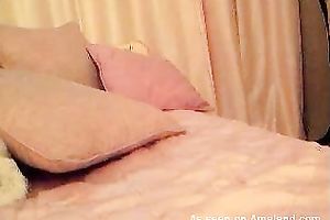 Perfect breasty lalin girl dark brown shows off her majestic curves