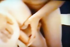 Stretching the muff of my white milf Married slut with a sex toy