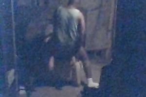 Pounding this white older obese slutwife in the basement