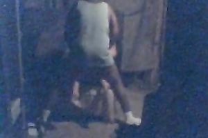 Pounding this white older obese slutwife in the basement