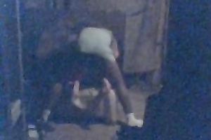 Pounding this white older obese slutwife in the basement