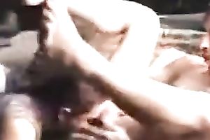 Torrid lustful voracious for sperm dark head gives my buddy terrific oral-job