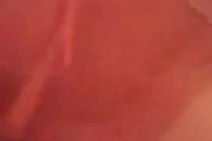 My miniature white honey in pink corset tops my large cock like a cowgirl