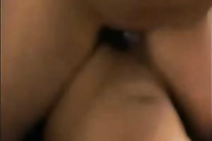 My nerdy girlfriend with big zeppelins can't live without it from behind