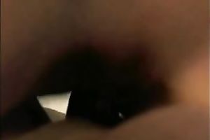 My nerdy girlfriend with big zeppelins can't live without it from behind